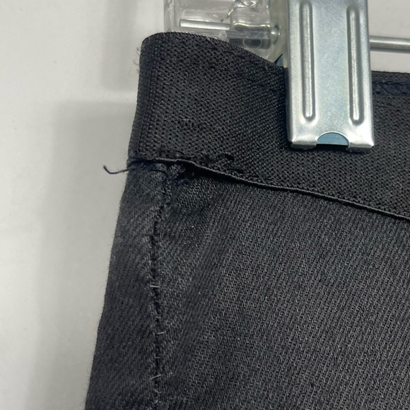 Helmut Lang Black Coated Cotton Blend Skinny Leg Jegging Jeans Pull On Pants 27 - Picture 16 of 16